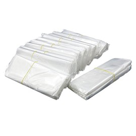 Boxonly 100 Pack Shrink Wrap Bags 35x45cm POF Shrink Bags Clear Unscented Single Port Shrink Wrap for Packaging Gift DIY DIY Project