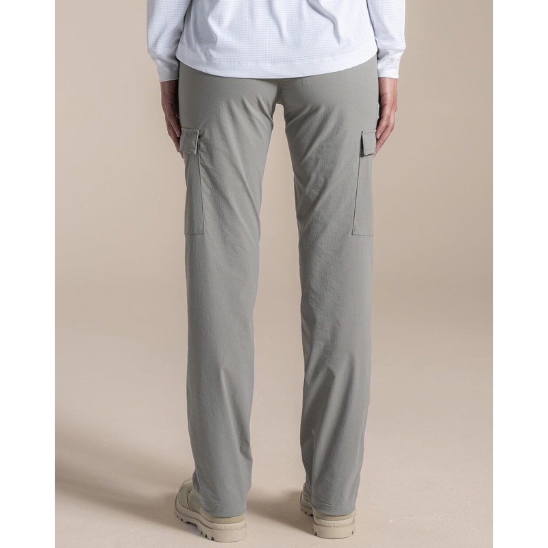 Craghoppers NosiLife RIF - Pantaloni Cargo Elasticizzati da Donna, Anti-Insetti,