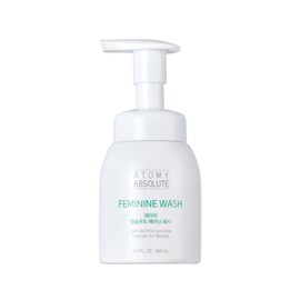 Atomy Absolute Espuma de Higiene Íntima, Jabón Femenino Vegano Premium, 160 ml