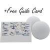 8ct Box Lacrosse Balls Very Firm - Practice or Yoga Massage, White