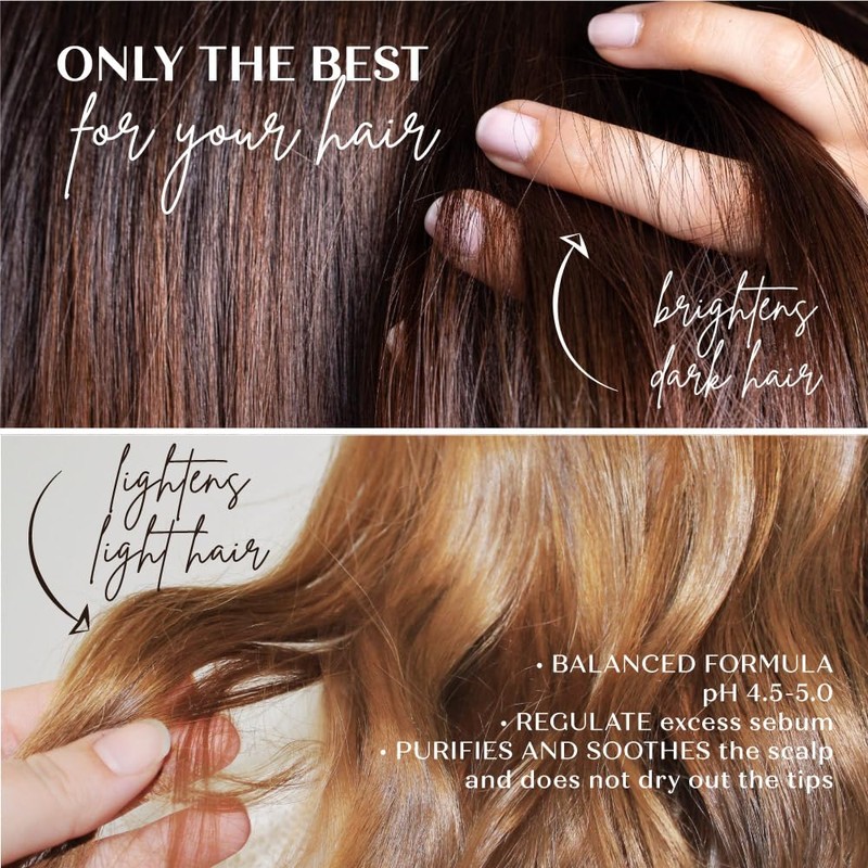 Senso Naturale Shampoo and Conditioner Firm Illuminating and Brightening Balancer