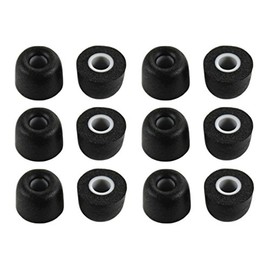 Zotech - 6 Pares de Almohadillas para Orejas de Espuma con Efecto Memoria para Auriculares JayBird BlueBuds X, X2 y X3 Bluetooth, Large