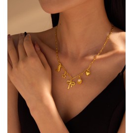 Daisy Necklace for Women Charm Necklace Pretty Summer Necklaces Flower Choker Necklace Spring Daisy Necklace for Teen Girl Gifts Trendy Stuff