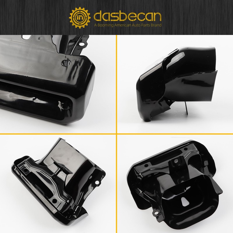 Dasbecan 2253506 Stainless Steel Exhaust Tips Compatible With Chevy Silverado