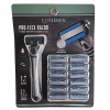LOMIMEN PRO FLEX Razors 6 Durable Precision Blades w/ 12