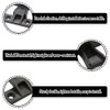 10 Pcs Push-in Plinth Fasteners, ABS Press Fit Panel Clips,
