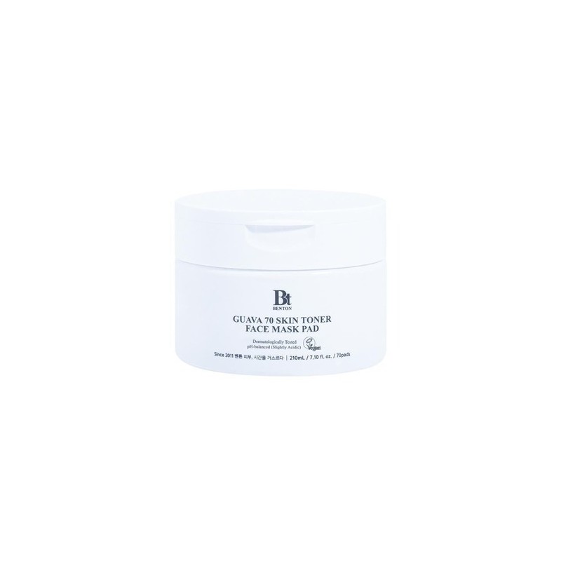 [Cheongdam Shop Essential Item] Benton Guava Skin Toner Pad 70