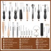 Leather Working Tools, Leather Craft Tools with Edge Beveler, Skiver,