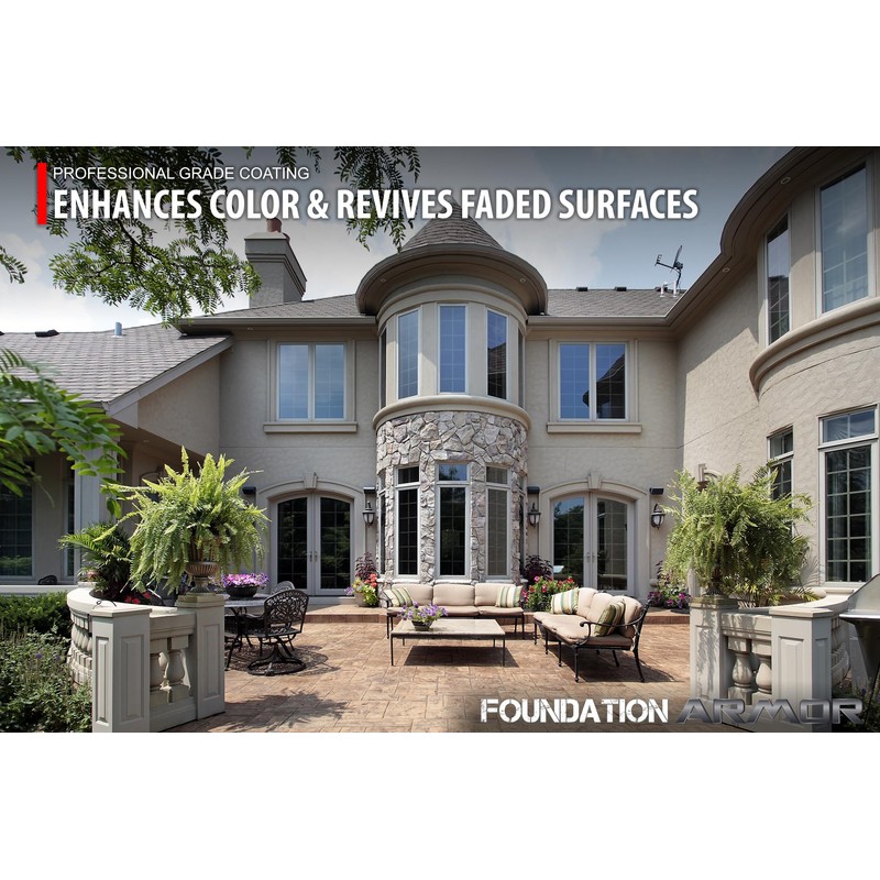 Armor AR350 Low Gloss Wet Look Concrete Sealer 1 Gallon