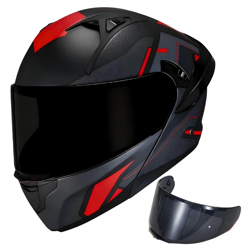JQF Gear SJ-809 Modual Helmet Visor Shield Helmets Replacement Accessories