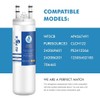 4U PURE Compatible with WF3CB Refrigerator Water Filter, Replacement for