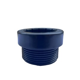 JILINWEI Pool Umbrella Stabilizer Adapter,Threaded Adapter Sleeves ONLY Fits for 1 3/4" Aquastar Pool Umbrella Insert,Black