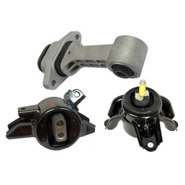 ADVANCE IGNITION Engine Motor and Transmission Mount Set of 3PCS Compatible with Hyundai Kia 11-17 Accent Elantra Veloster Forte Forte5 Rio 1.6L 1.8L 2.0L A71004 A71020 A71029 New 2011-2017
