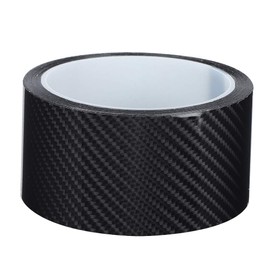 Car Edge Protection, Carbon Tape, Carbon Fibre Sticker, Black Carbon Fibre Protective Film, Car Door Edge Protection, Anti-Scratch Sticker (5 cm x 3 m)