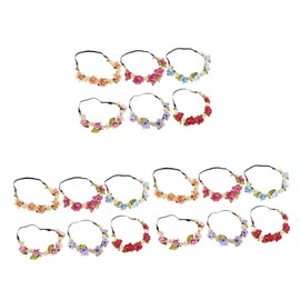 Healeved 3sets Elastic Baby Headband Comfortable Headwraps Stretchable Fabric Headband Adjustable for Newborns Toddlers Boys and Girls Floral Print for Special 6pcs*3 Random Color