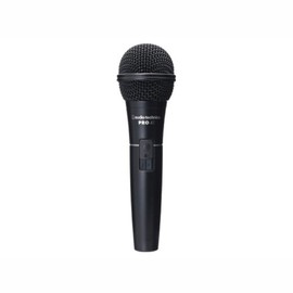 Audio-Technica PRO41 Dynamic Microphone, XLR, Unidirectional Microphone, Equipped with ON/OFF Switch, Vocal, Speech, Microphone Clamper Included, Microphone Pouch Included, XLR Microphone Cable