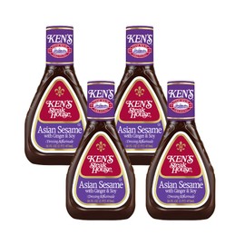 Ken's Steak House Dressing, Asian Sesame (16 Fl Oz (Pack of 4))