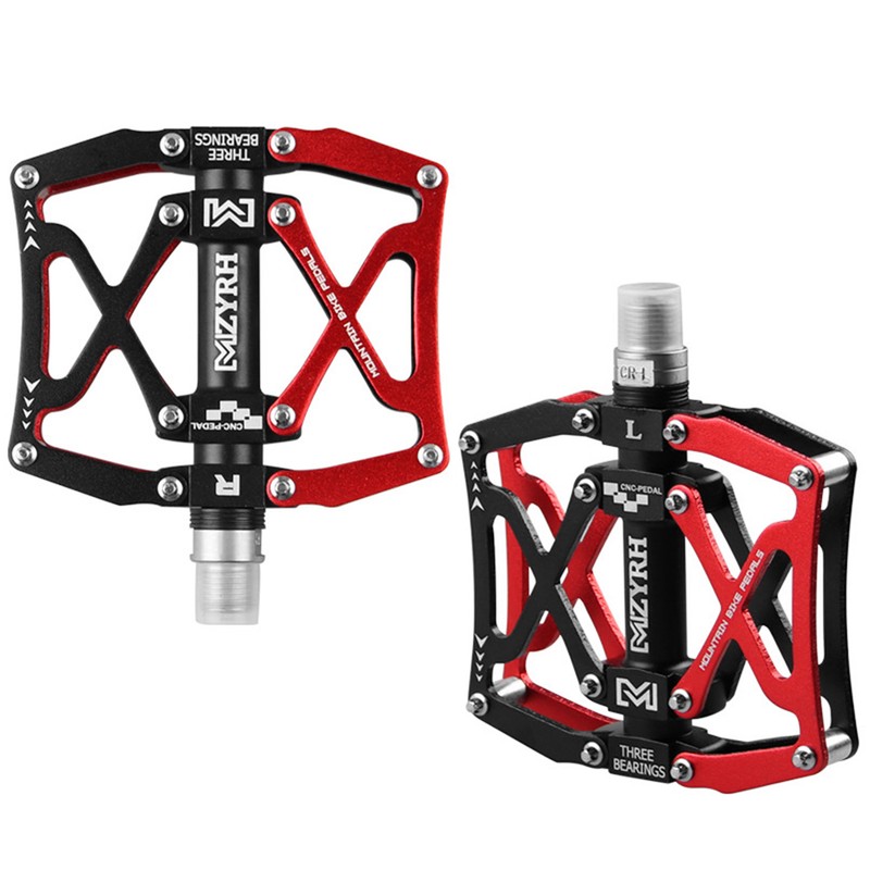 Mountain Bike Pedals Lightweight Aluminum Bicycle Pedals MTB Road Bike