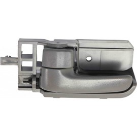 KarParts360 - Manija de puerta interior delantera para Toyota Corolla 2003-2008, lado del conductor, color gris, con botón de bloqueo de puerta, embellecedor: todos los submodelos | TO1352136 |