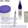 One Step: Fertility Test for Men, Indicate Normal or Low