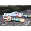 Janod - Wooden Fox Skipping Rope - Adjustable Size -