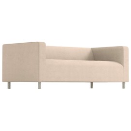 Sofa Pro The Klippan Loveseat Cover Replacement is Custom Made Compatible for IKEA Klippan Loveseat Slipcover, A Sofa Cover Replacement. Cover Only Medium Polyester Beige