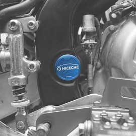 NICECNC Frame Cap Frame Cover Aluminum Compatible with Yamaha Raptor 700 700R YFM700 YFM700R 2006-2024 Blue