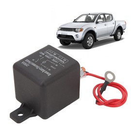 KLLJRFW Remote Disconnect Switch 12V Prevent Drain Two Remote Control Relay High Security 200A Dual Kill Switch for Car