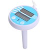 Floating Water Thermometer Electronic Solar Charging LCD Display Swimming Pool