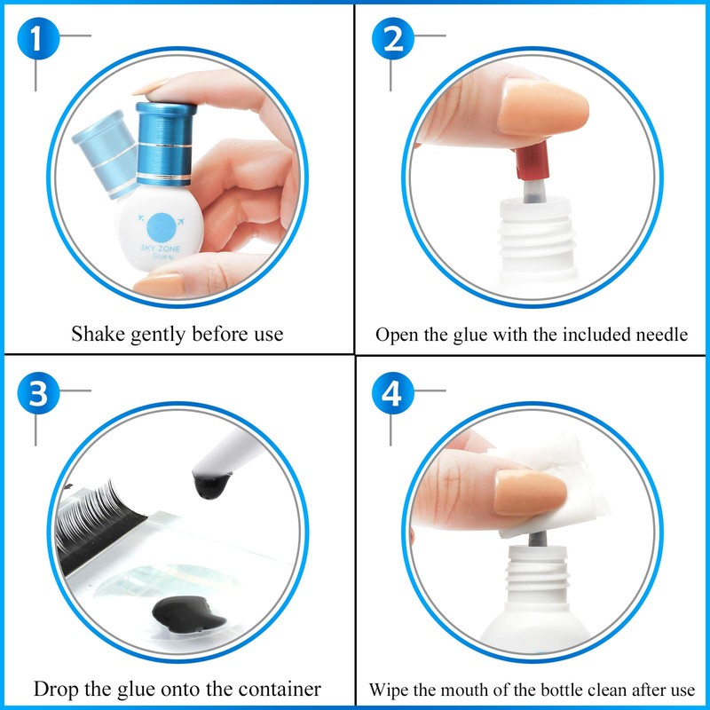 5 ml Sky Zone Glue for Eyelash Extension Extra Strong