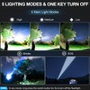 Rechargeable Flashlights High Lumens - Super Bright LED Tactical Flash