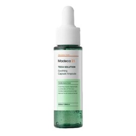 Madeca21 Teca Solution Soothing Capsule Ampoule 30ml Hypoallergenic moisturizing / 마데카21 테카 솔루션 수딩 캡슐 앰플 30ml 저자극 촉촉한 수분공급