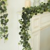 Artificial Eucalyptus Rose Vine, 2 Styles, Climbing Plant for Wedding