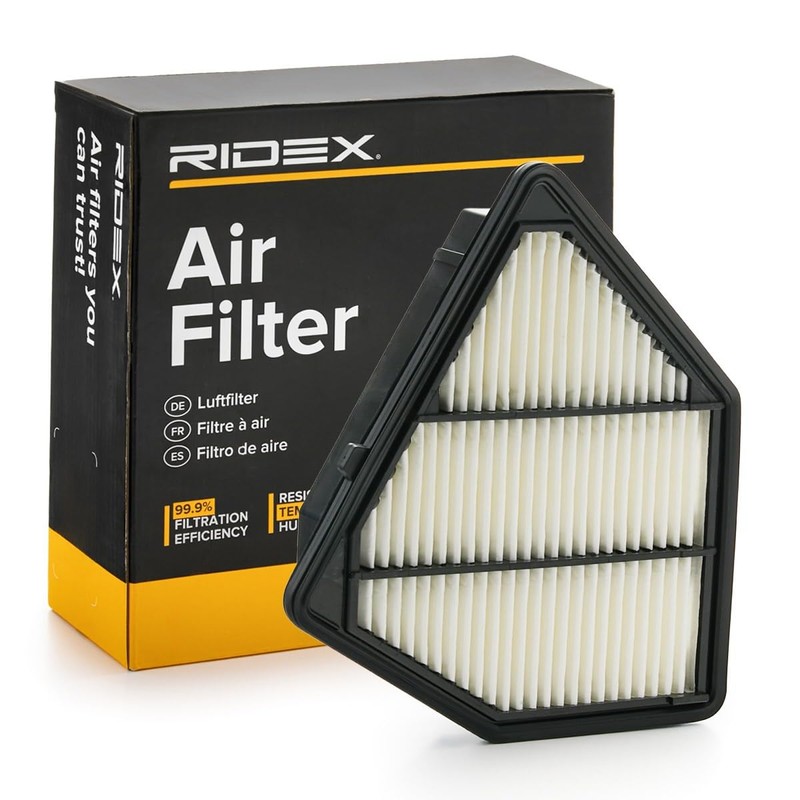 RIDEX 8A0991 Engine Air Filter, Air Filter Insert, Car Filter,