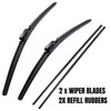Fits VW ID.4 2020-onwards All Season Front Wiper Blades With