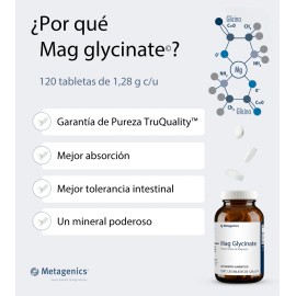 Metagenics Mag Glycinate Bis-glicinato De Magnesio 120 Tabs