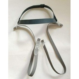 HUOZQDXB 1Head Harness Assembly 7581 Strap Respiratory Replacement 7501 7502 7503, Grey