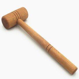 1 Piece Jewelry Making Hand Wood Hammer Wood Jewelry Making Mallet Jewelry Repair Wood Hammer for Jewelry Making Shaping Repairing