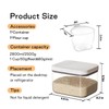 LivLab Flour Storage Container - 2.8L Keep Your Flour Fresh