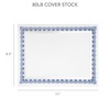 Gartner Studios Blue and Gold Foil Certificate Paper, 80lb 8.5”