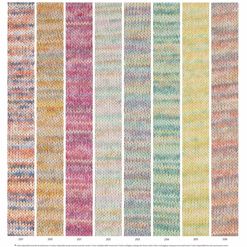 Knitting Yarn Cotton Silk | Katia Bohemian Silk 150 g