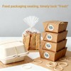 1100Pcs Rubber Bands Size #16 Rubberbands Light Brown Elastics Rubber