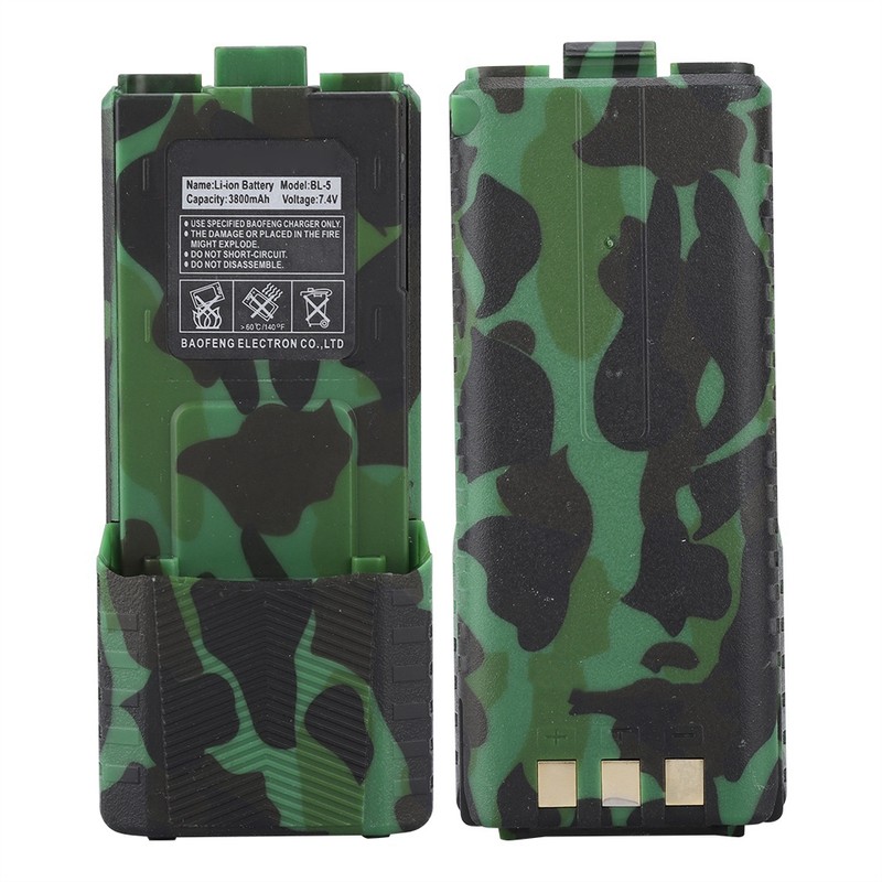 7.4V 3800mAh Li ion Battery For Baofeng UV 5R BL-5L