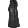 Urban Classics Women's Synthetic Leather Pencil Skirt, black