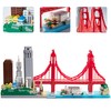 JXRLMB Architecture Skyline Collection San Francisco 3574PCS Micro Mini Blocks