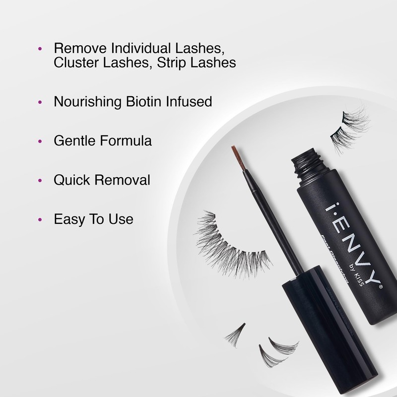 IENVY Lash Remover for Eyelash Extensions - Gentle Eye Removal