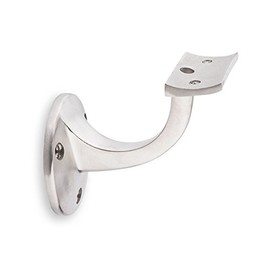 Handrail Holder Stainless Steel Round Support Screw Hole