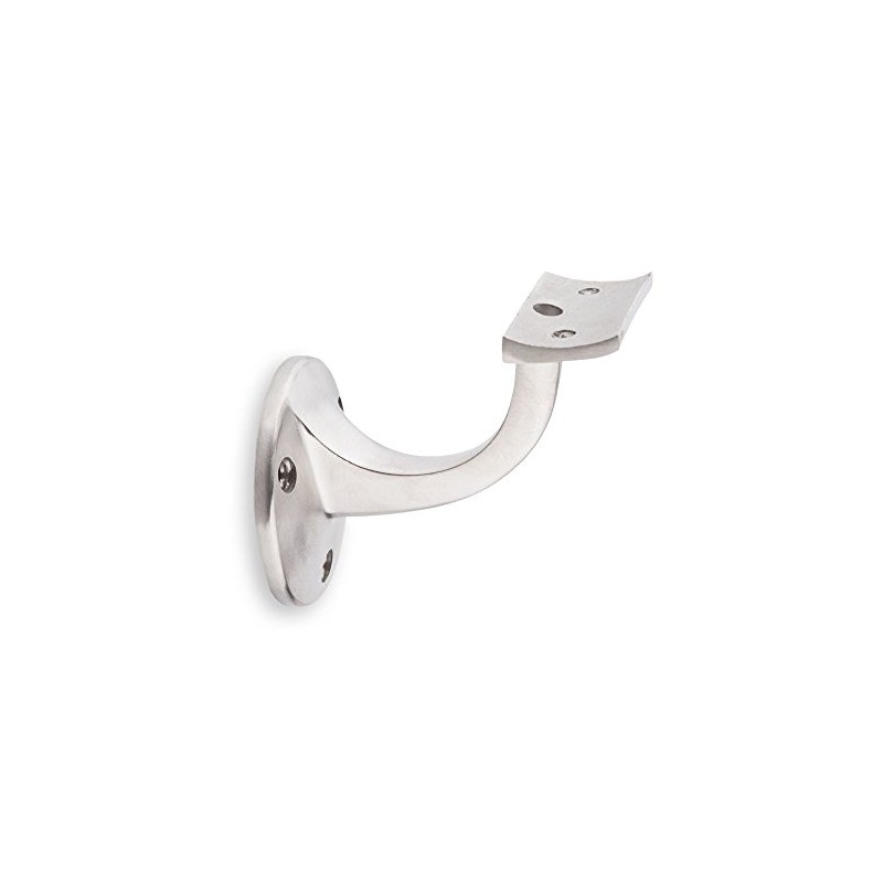 Handrail Holder Stainless Steel Round Support Screw Hole