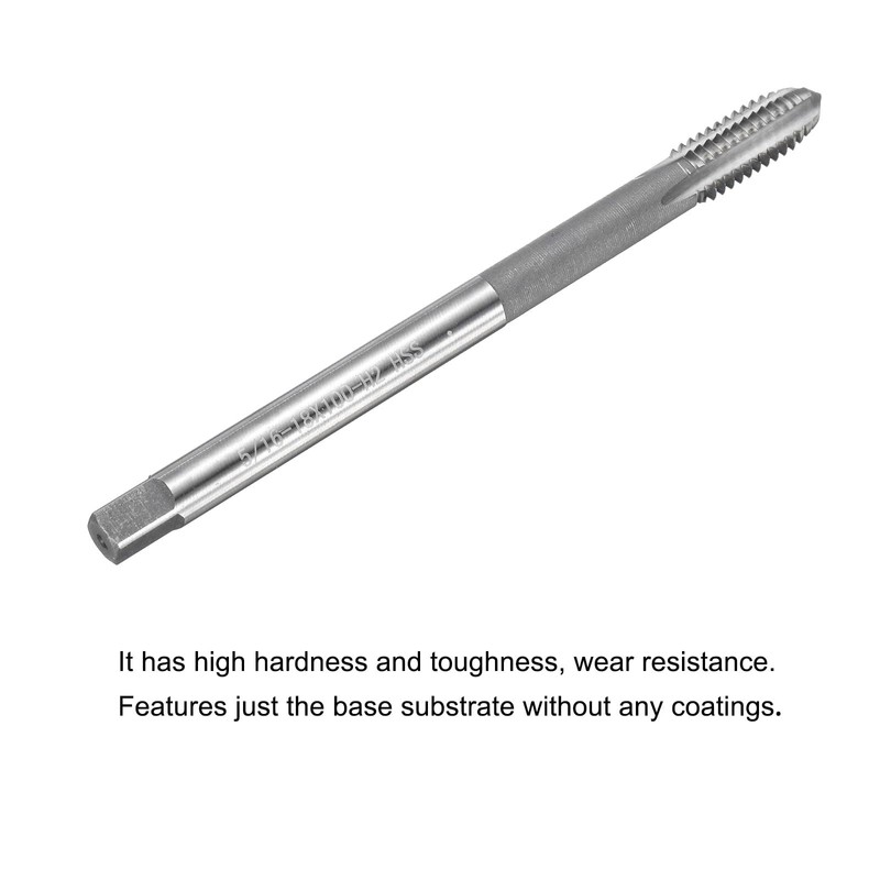 sourcing map Thread Milling Taps, 5/16-18 UNC High Speed Steel