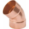 Mueller Industries W07421 45° 1-1/2" Dwv Copper Elbow
